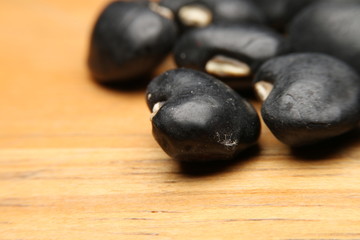 Obraz na płótnie Canvas black bean