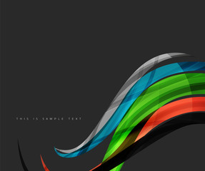 Abstract line background