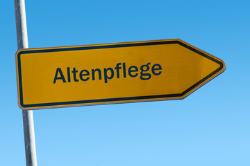 Schild 65 - Altenpflege