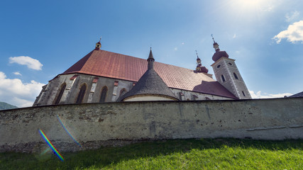 Fototapeta na wymiar Benediktinerstift St. Lambrecht in der Obersteiermark, Österreich, Stiftskirche
