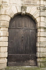 Fototapeta na wymiar Old Wooden Door, Gordes