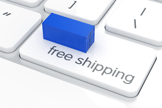 Free shipping concept