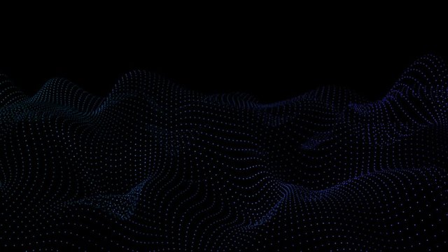 Seamless Loop - Particles Waves