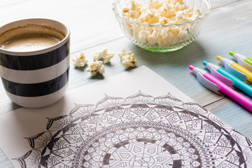 Adult coloring books, new stress relieving trend