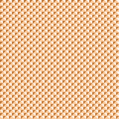 Seamless pattern of triangular elements in orange color