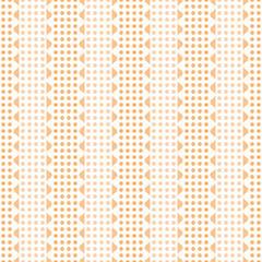 Undulating shapes and small circles seamless pattern