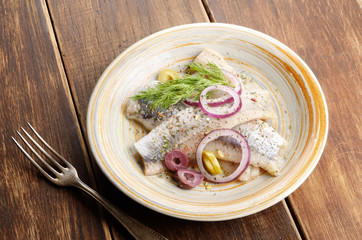 Herring fillets