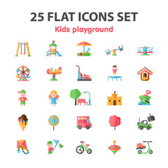 playground icon set - 111923632