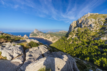Fototapeta na wymiar Beautiful view of Cap de Formentor, Mallorca, Spain