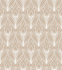 Vector seamless floral pattern