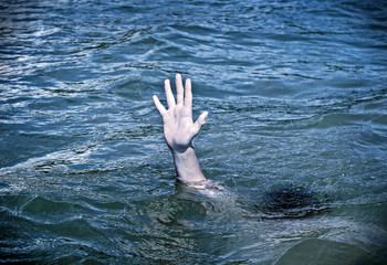 Hand in the Sea