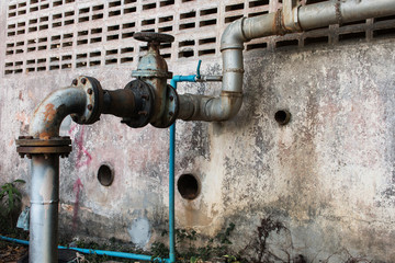 old water pipe