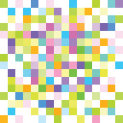 Abstract background - colorful squares - mosaic