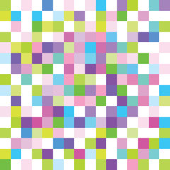 Abstract background - colorful squares - mosaic