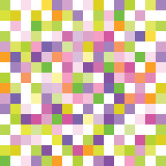 Abstract background - colorful squares - mosaic