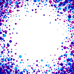 Background with purple drops.