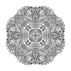 Vector mandala ornament.