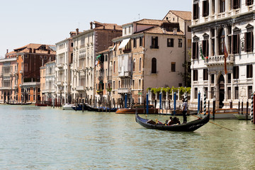 Fototapeta premium Gondola at Canal Grande