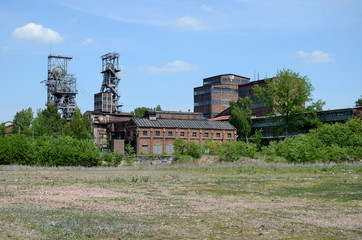 Fototapeta premium Old mine in Bytom (Poland)