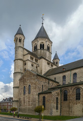 Fototapeta na wymiar Nivelles Abbey, Belgium