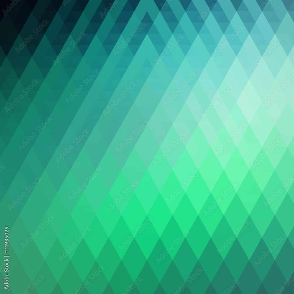 Poster Abstract polygon background in modern style. Soft color transitions create a mesh.
