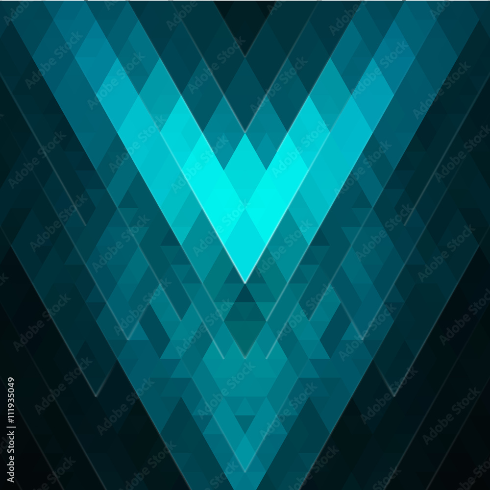 Poster abstract polygon background in modern style. soft color transitions create a mesh.