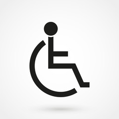 Disabled Handicap Icon vector