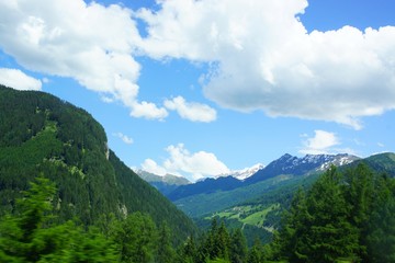 Fototapeta premium Alpen in Italien