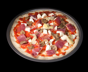 delicious and healthy homemade pizza