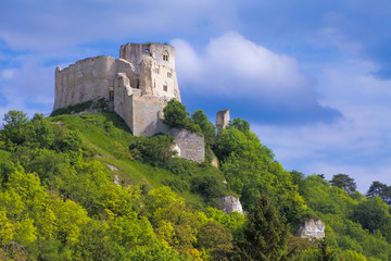Naklejka premium Château-Gaillard, Les Andelys, Eure,Normandie