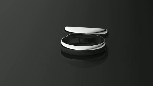 silver wedding rings