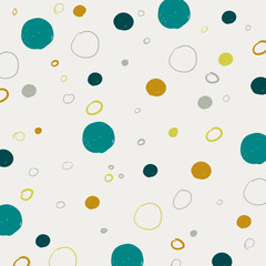 Vector Illustration of a Background Design with Hand Drawn Design Elements