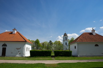 Fototapeta na wymiar Church and Monastery of Pažaislis, Kaunas