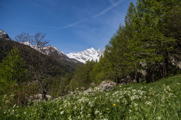 Aostatal Klettern Italien