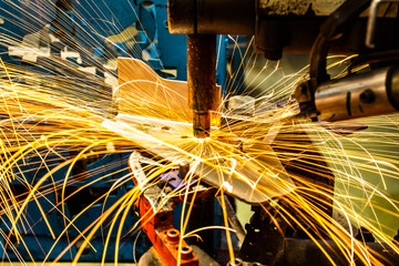 Spot welding Industrial automotive in thailand