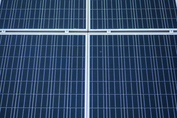 Solar panels detail