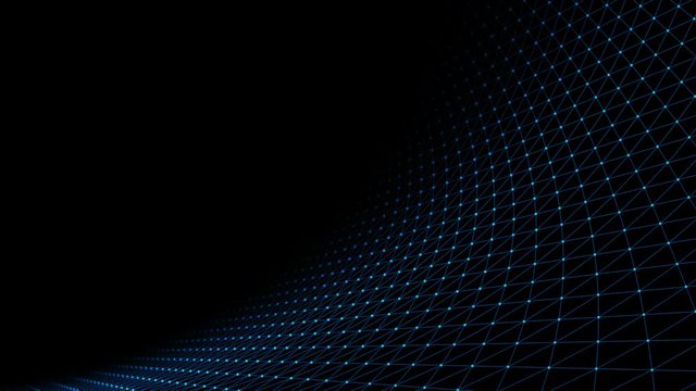 Seamless Loop - Abstract Futuristic Line Background