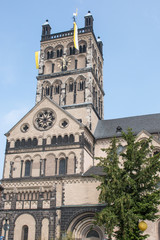 Fototapeta na wymiar Quirinus Münster Neuss (Basilica minor)