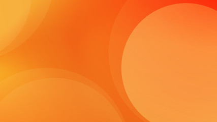 orange color background abstract art vector 