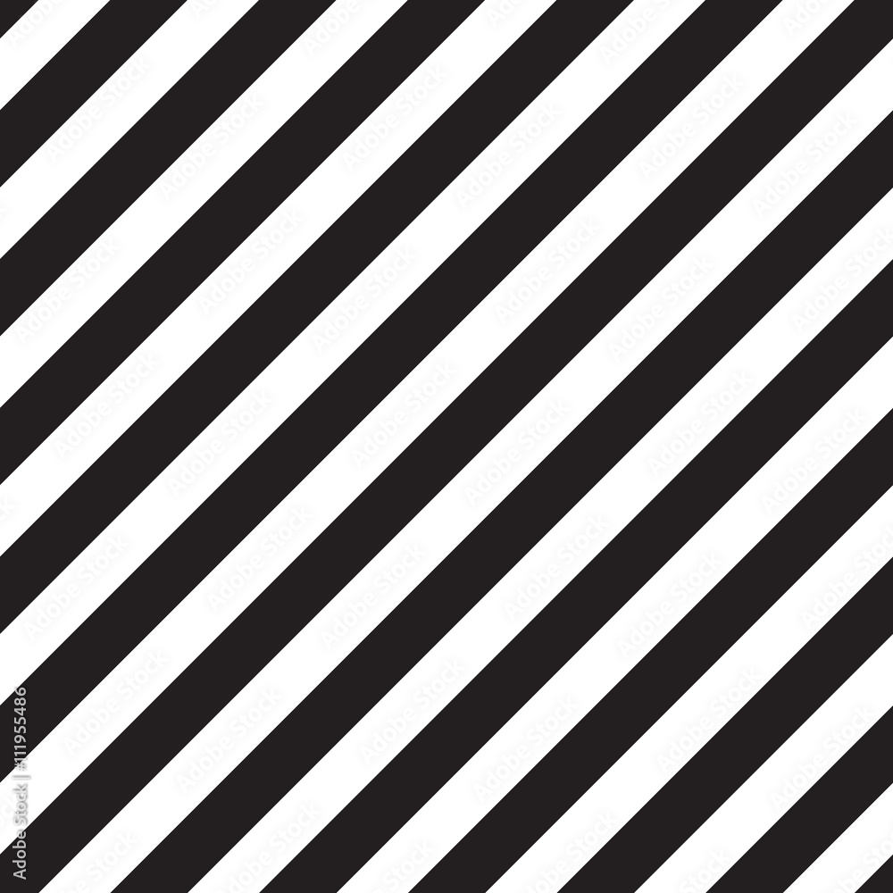 Poster Classic diagonal lines pattern on black. Vector design