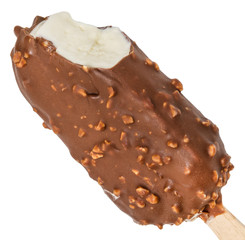 Ice cream isolated on white