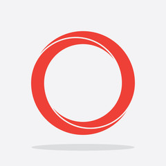Geometric Circle Icon. Logo Icon in Vector
