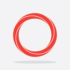 Geometric Circle Icon. Logo Icon in Vector