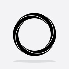 Geometric Circle Icon. Logo Icon in Vector