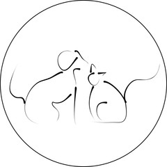 cat dog icon