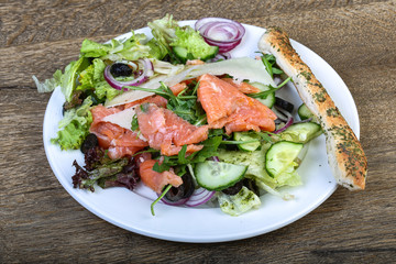 Salmon salad