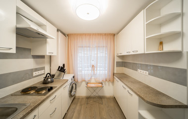 Kitchen in a modern home.