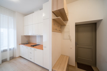 Kitchen in a modern home.