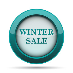 Winter sale icon