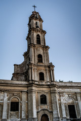 Fototapeta premium Abandoned Cathedral in Vilnius 